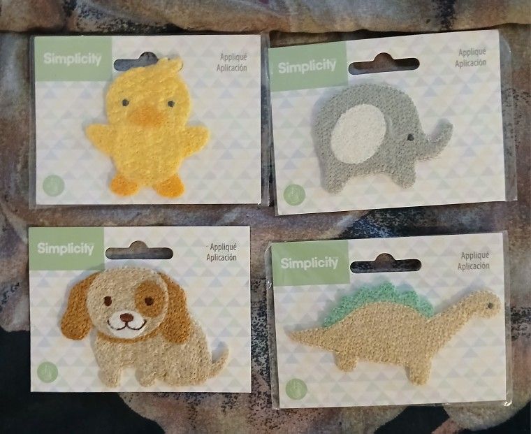 Baby Animal Iron On Applique/Patches