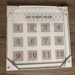 Pearhead First Year Baby Frame - Brand New