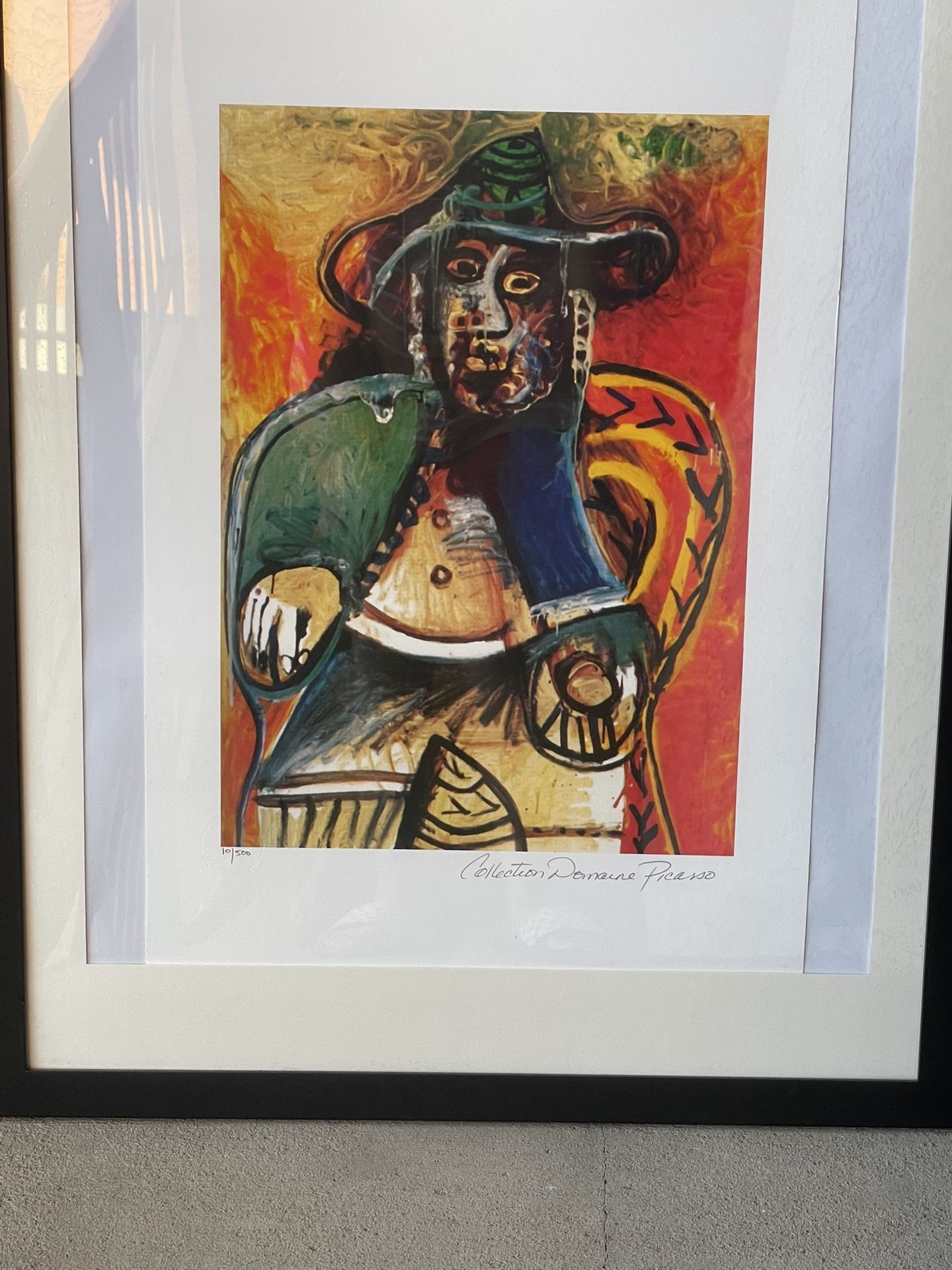 Pablo Picasso "Seated Old Man" Giclee- LIMITED EDITION-AUTHENTICATED