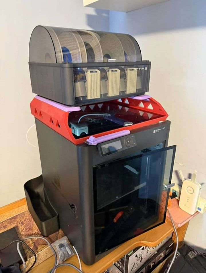 Bambu Lab P1S 3D Printer With AMS.