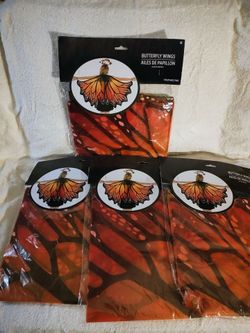 Butterfly Wings Costume Accessory – Lot of 4