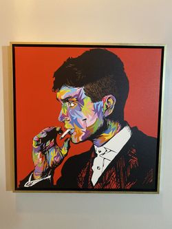 Tommy Shelby Canvas 26x26in