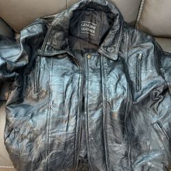 Men’s Black Leather Jacket