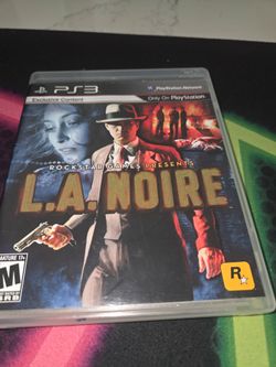 L.A. Noire PS3 Game