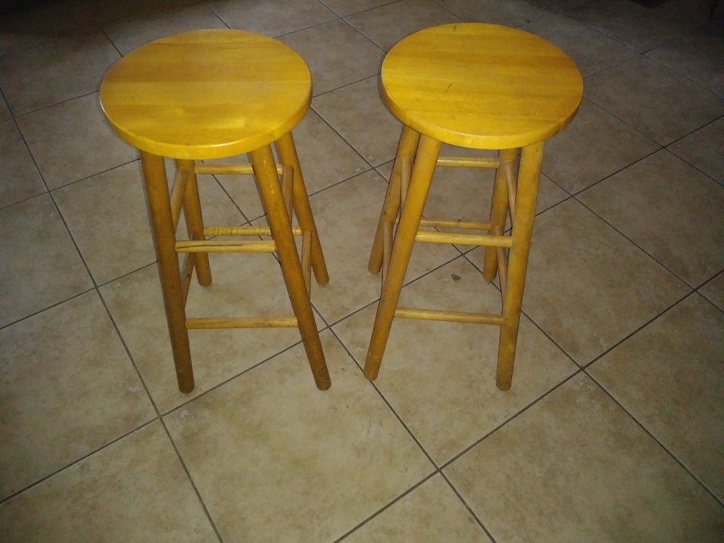 Wood Barstools