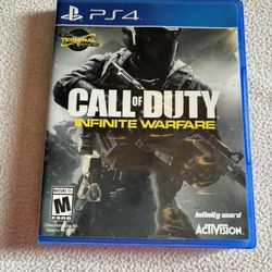 PS4 Game - Call Of Duty - Infinite Warfare