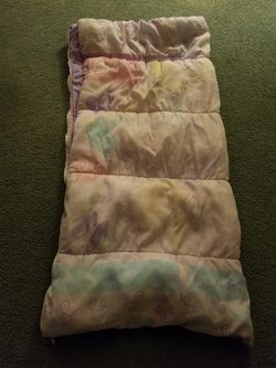 Girls sleeping bag