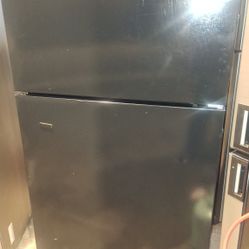 BLACK COLOR FRIDGE (DELIVERED)