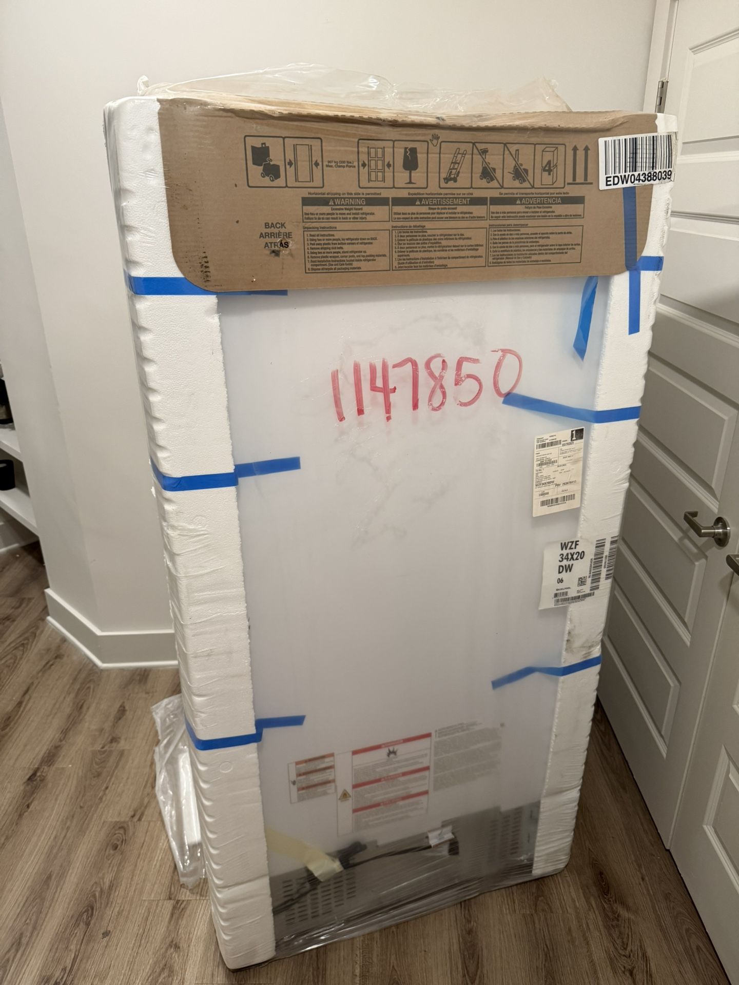 Brand New Whirpool Fast Freeze Freezer