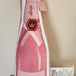 Champagne Bottle Pillow