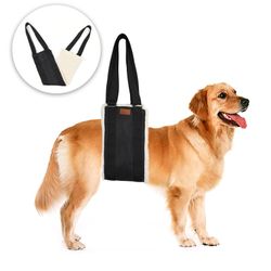 Brand Pick For Life Dog Rehabilitation and Support Harness for Weak Hind Legs, Soft Leash Helps Dog Who is Elderly, Injured, Disabled and After ACL Su