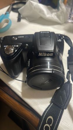 Nikon Coolpix L110 with a case