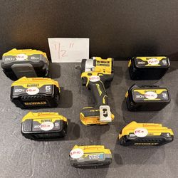 20v Dewalt Impact And Batteries 
