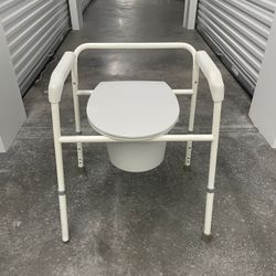 2 portable bedside toilets, $15 each