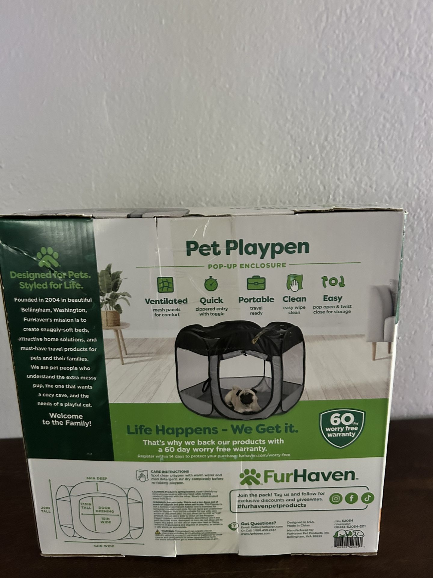 Pet Playpen.