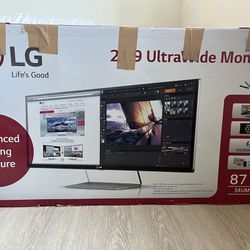 LG 34 Inch Ultrawide Monitor