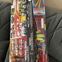 NEW  DART GUN And  NEW KITE