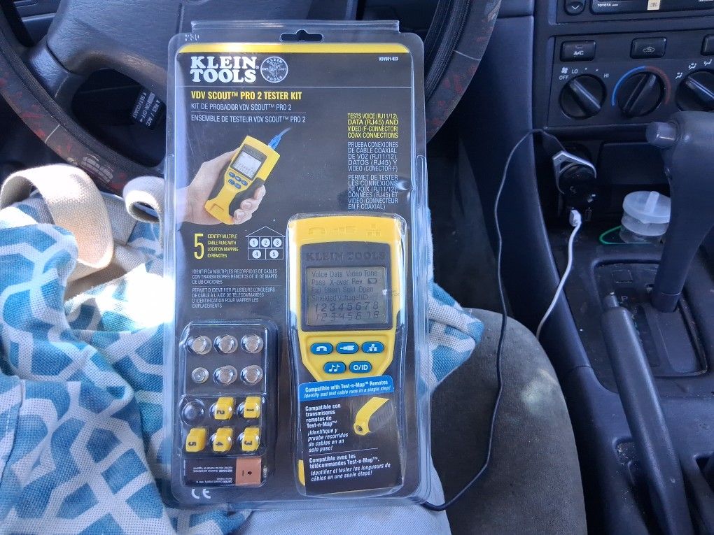 KLEIN TOOLS VdV ScOUT PrO 2 TESTER kit