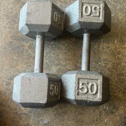 50lb Dumbbells