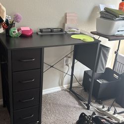 Desk With Drawers 