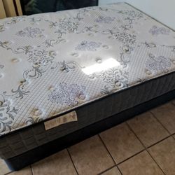 Nice Queen Size Mattress & Boxspring With Free Delivery!