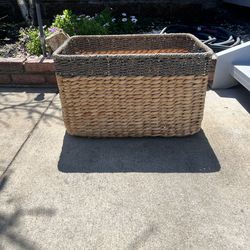 Threshold Handwoven Sea Grass Storage Basket