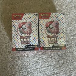 Pokemon 151 Booster Bundle Both