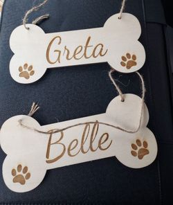 Customized Dog Bones Small Bones Are 10 Large Are 15