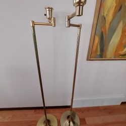 One left! Vintage Mid Century Modern Laurel Swing Arm Floor Lamp Tul 