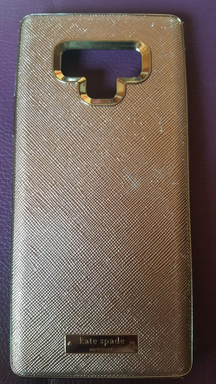 Kate Spade rose gold hard shell wrap case