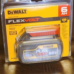 Dewalt Battery Flexvolt 6 Ah 