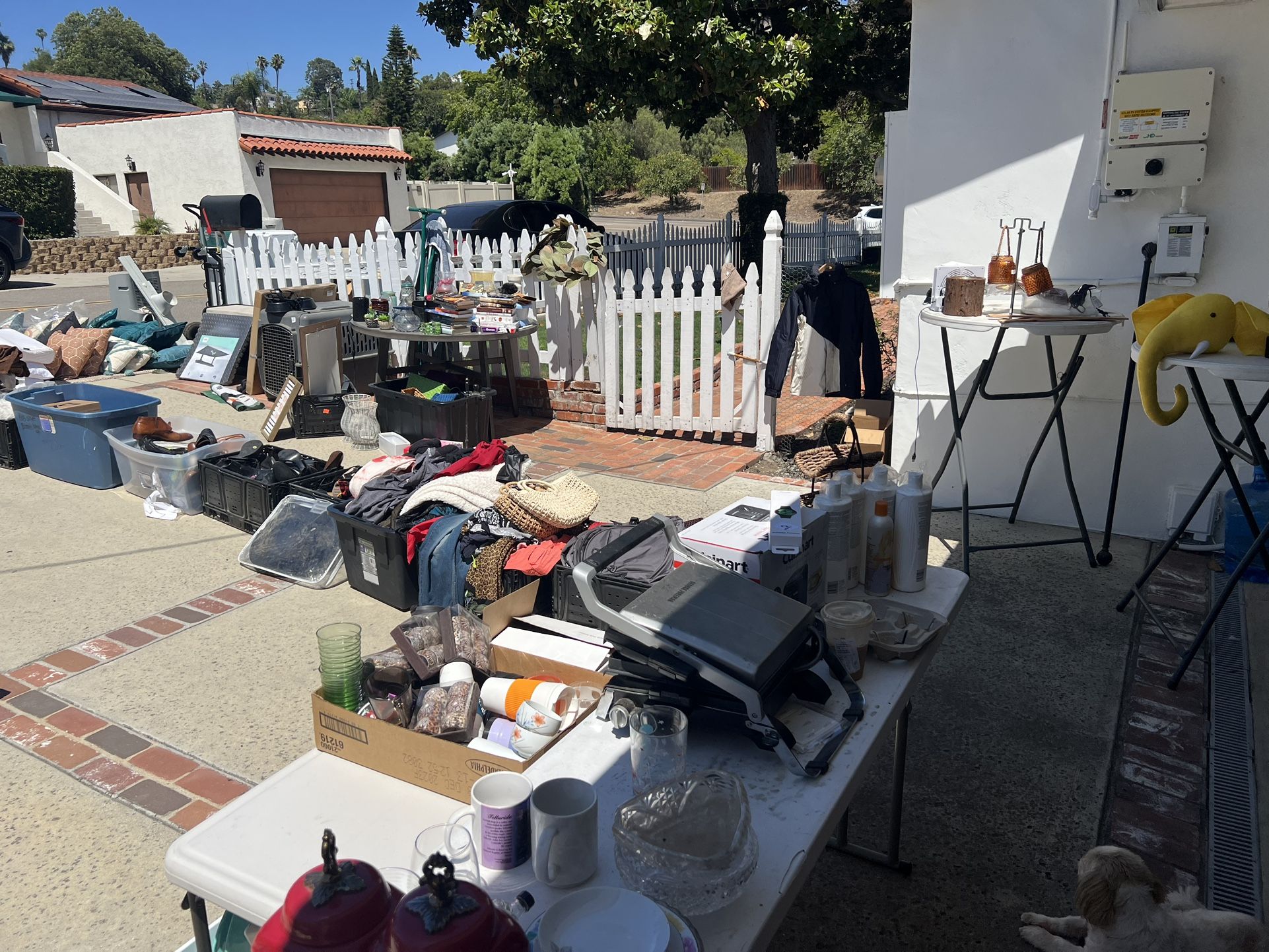 Free Left Over Yard Sale Items