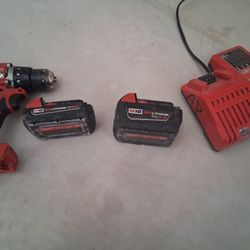Miluake Drill And Batteries And Charger 