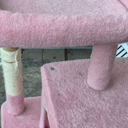 Pink Cat Tree