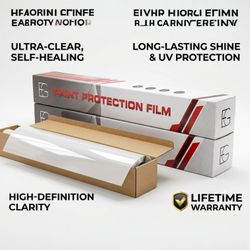 EG FILM.   PPF CLEAR TPU FULL ROLL 60" X 50FT
