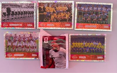 FIFA Museum World Cup Holographic Trading Cards