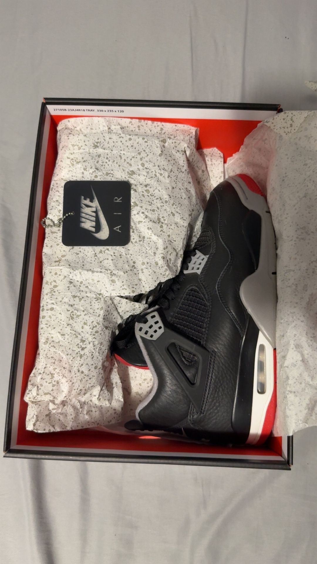 Jordan 4 Bred Reimagined 