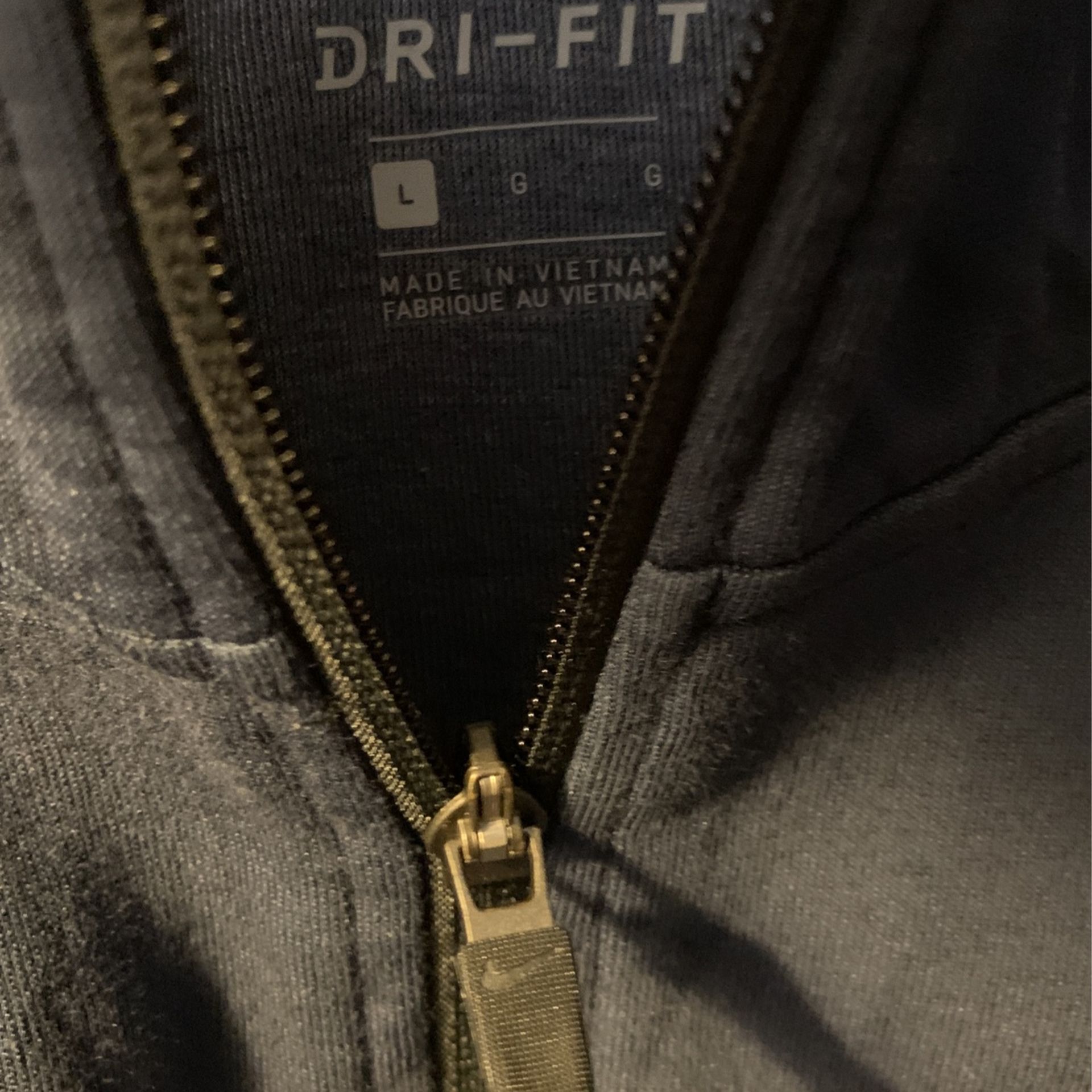 NIKE MENS NAVY BLUE DRY HOODIE
