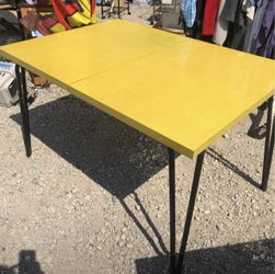 Bright Yellow Vintage Table $ 150
