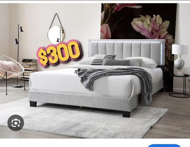 Queen Size Bed And Mattress 