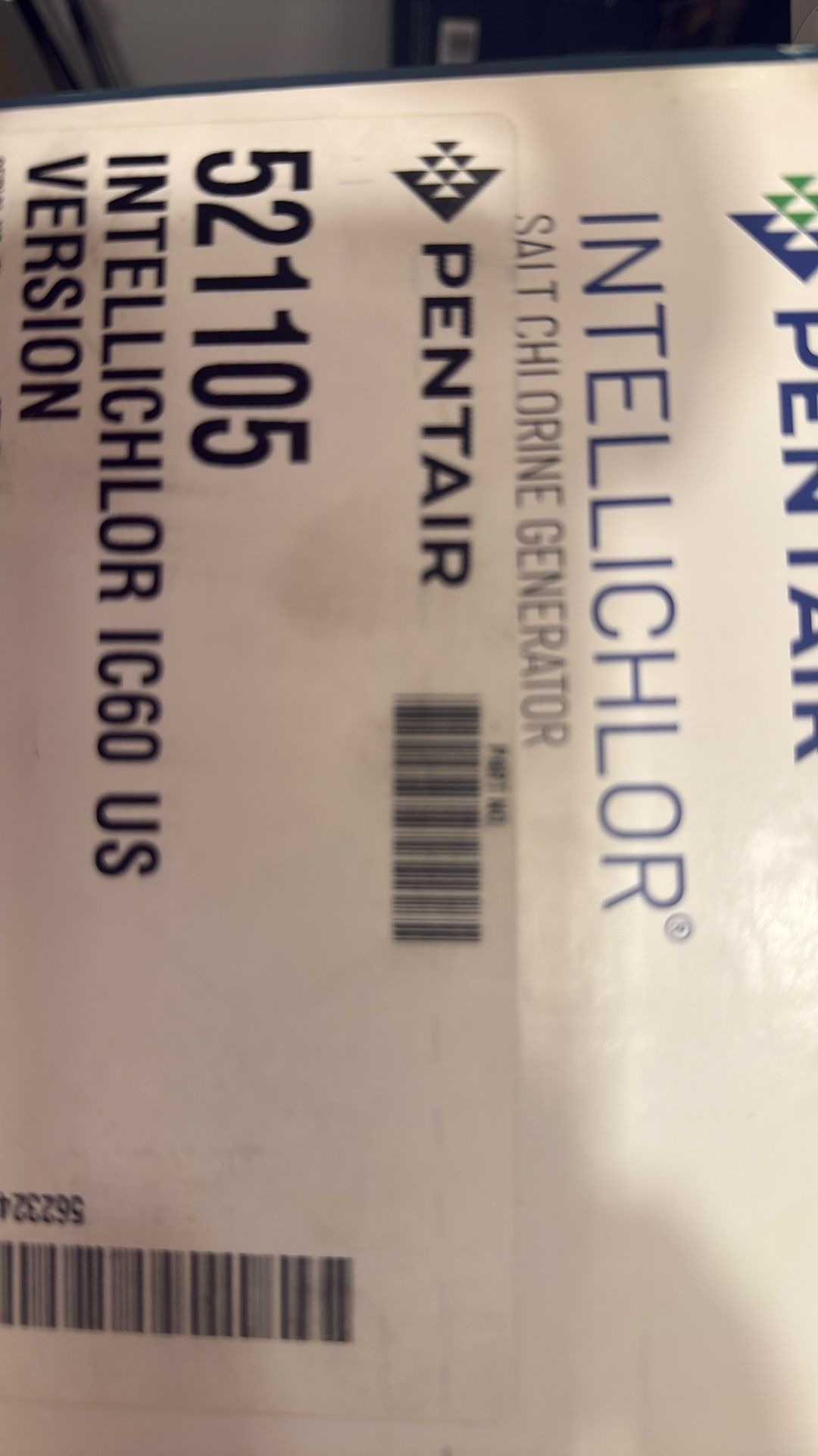 Pentair Intellichlor Ic60