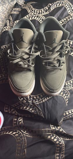 Olive green 3s