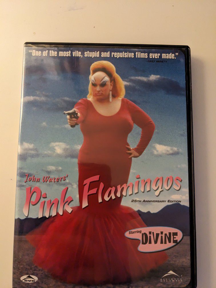 DVD of John Waters Pink Flamingos