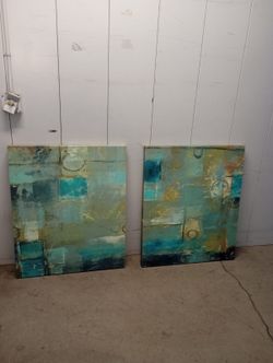 Z Gallery canvas frames set of 2 for $90