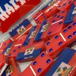 Haitian Flag Dominoes