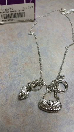 Lia sophia shopping spree high heel shoe ring and purse charm