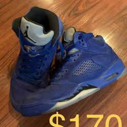 AIR JORDAN 5 RETRO 'BLUE SUEDE