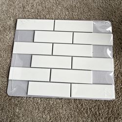 Tile 2 Packs, Mosaic 12x12. Brick Matte. Total 25 Sheets. Each Sheet $4