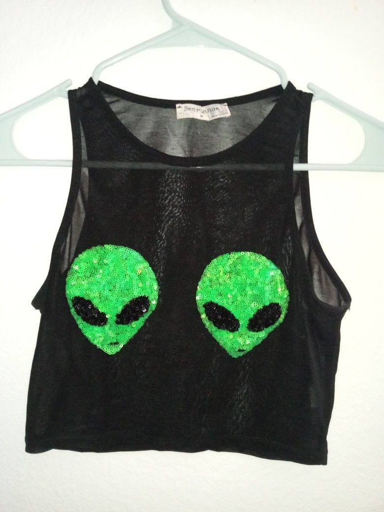 Alien Rave Top