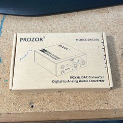 Unopened DAC - To Plug in A Recorded Player Without Precuts 